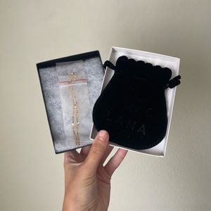 Lana Blake Chain Choker Necklace-Yellow Gold Brand New